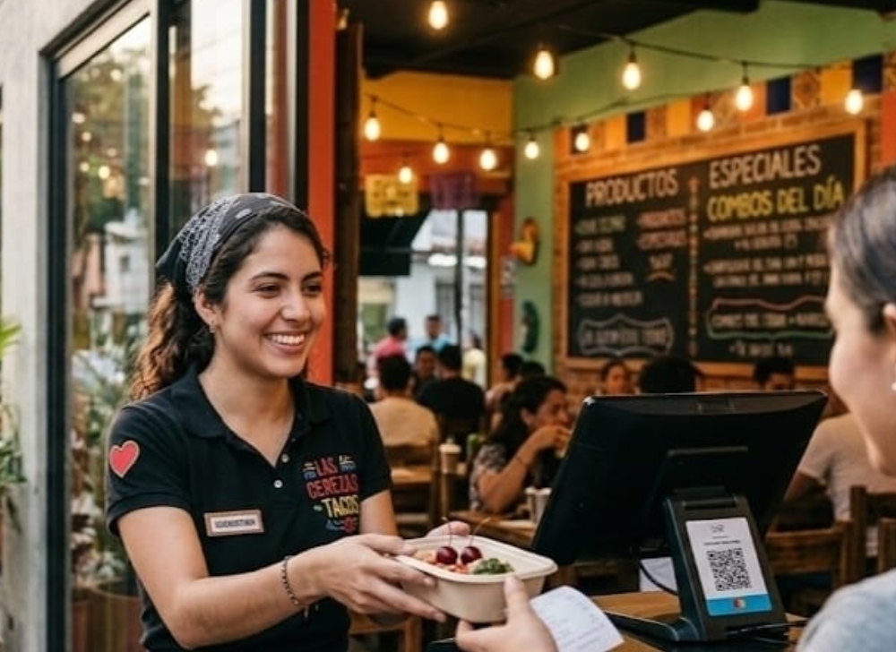 Cajera y Especialista en Servicio al Cliente Las Cerezas