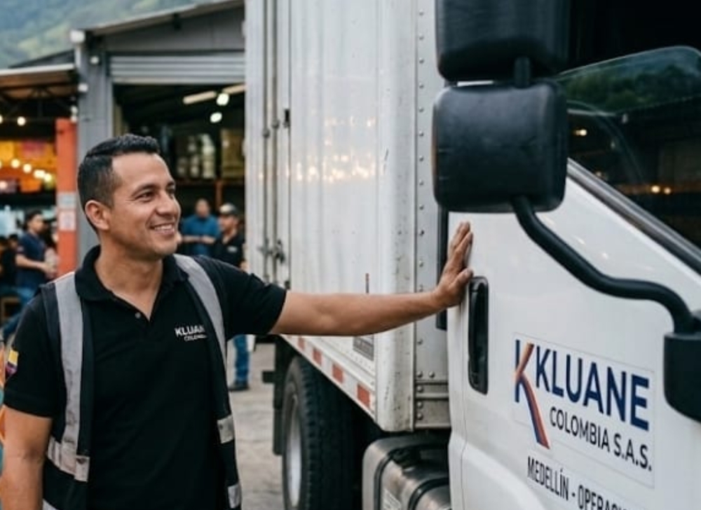 Conductor de Camión con Caja Fuller y Auxiliar Logístico