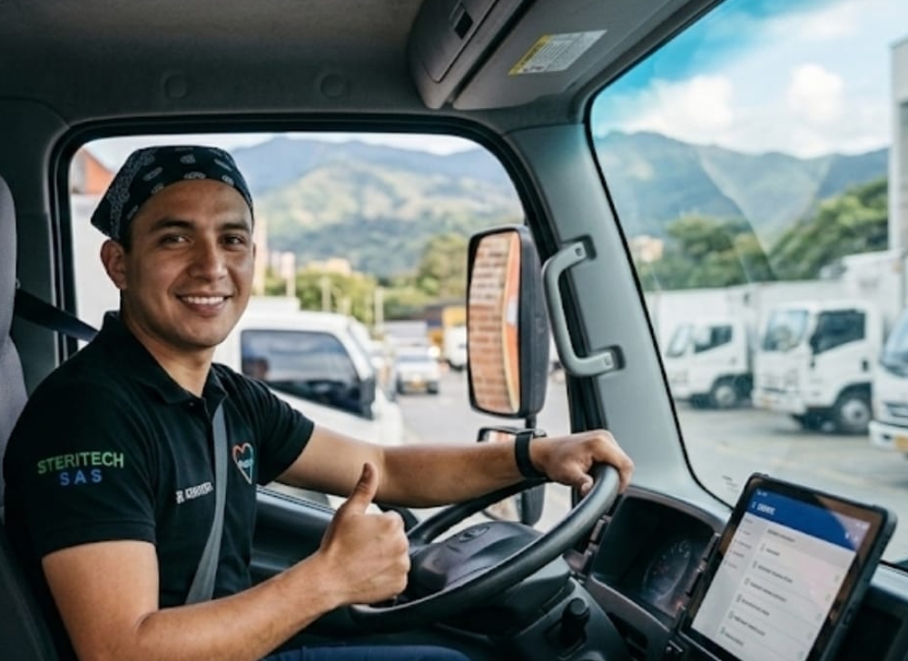 Conductor para Logística de Dispositivos Médicos Únete a STERITECH S.A.S.