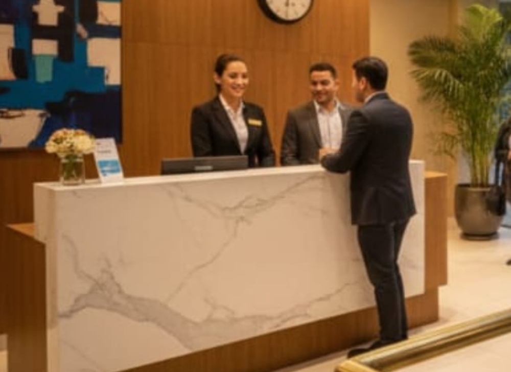 Recepcionista de Hotel Boutique